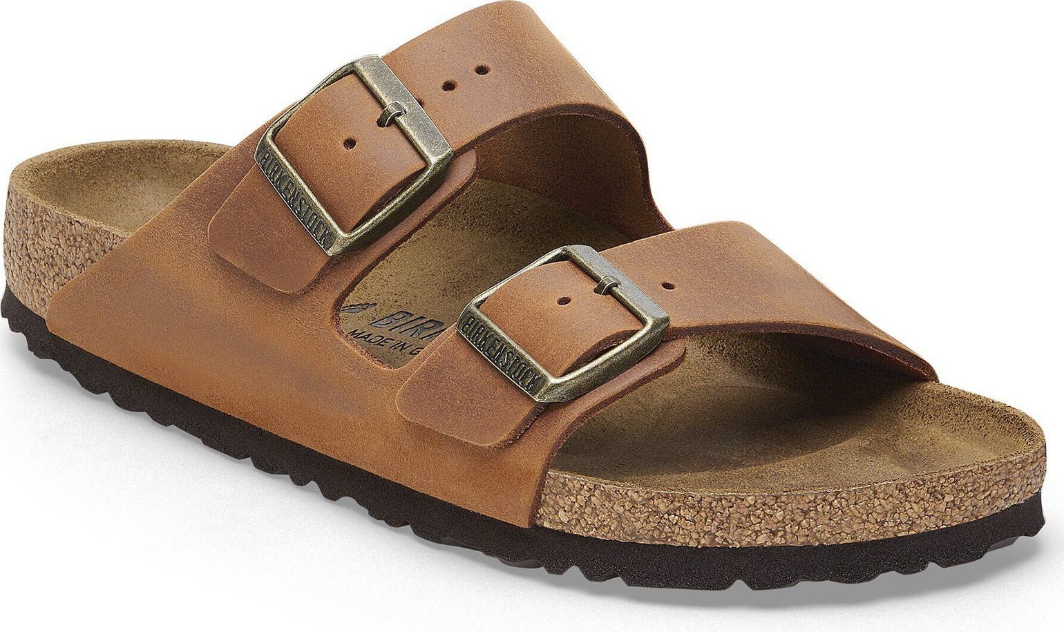 Birkenstock Arizona Oiled Leather Regular Cognac