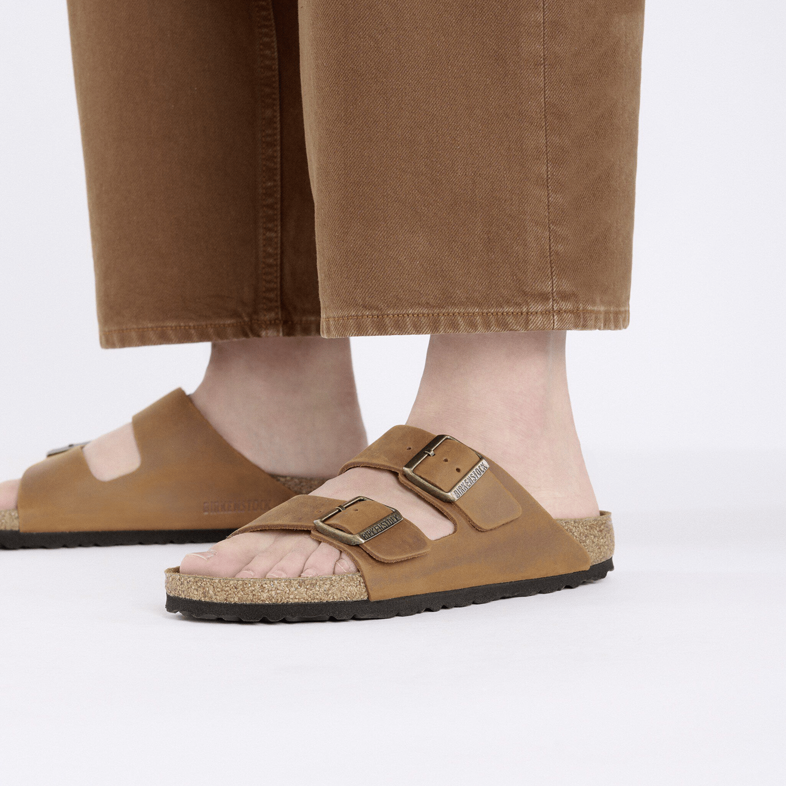 Birkenstock Arizona Oiled Leather Regular Cognac