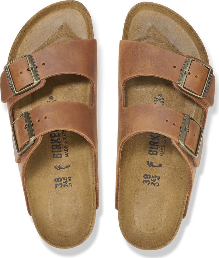Birkenstock Arizona Oiled Leather Regular Cognac Birkenstock