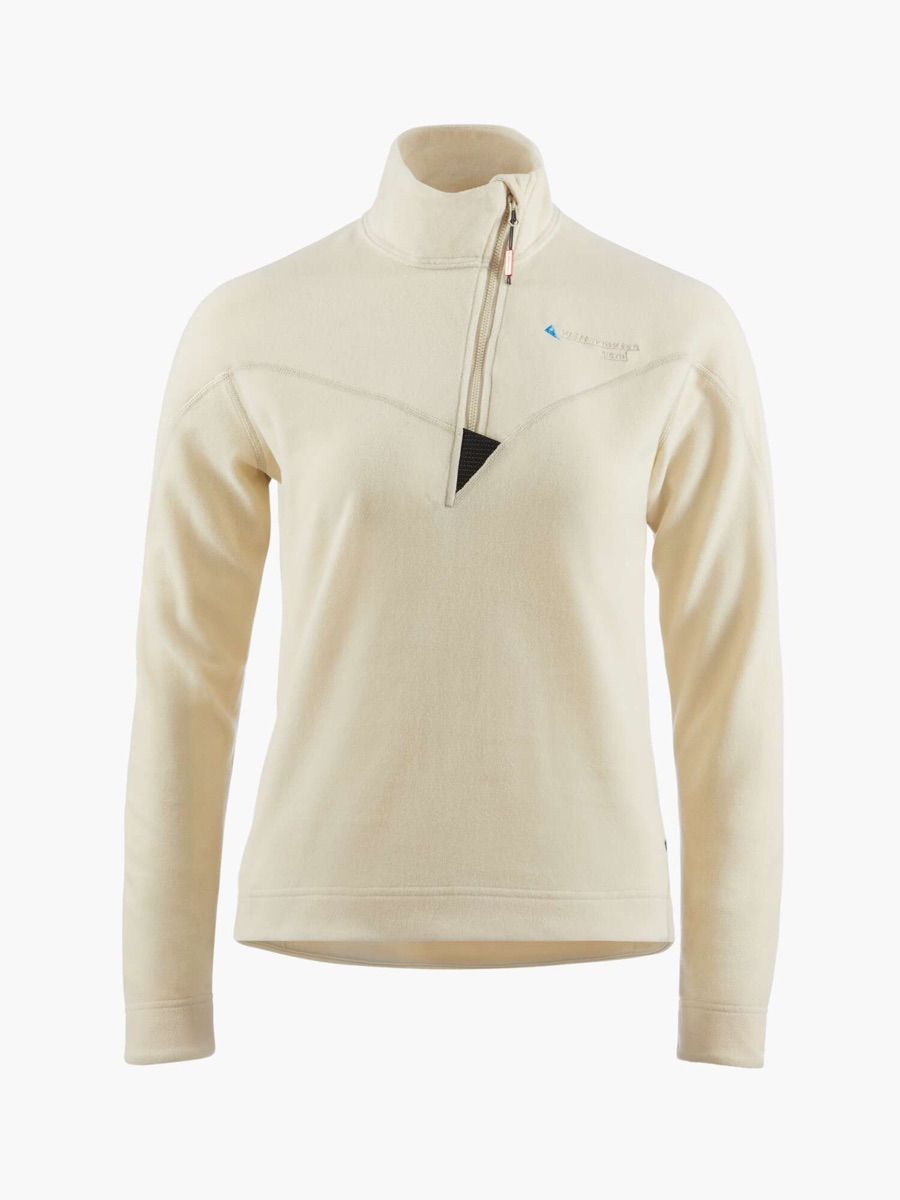 Klättermusen Women's Sigyn Half Zip Sweater Clay