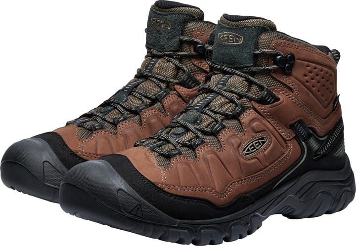 Keen Men's Targhee IV Waterproof Mid-Bison-Black Bison-black Keen Keen Men's Targhee IV Waterproof Mid-Bison-Black Bison-black Keen