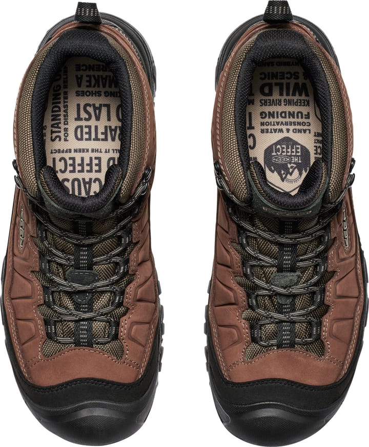 Keen Men's Targhee IV Waterproof Mid Bison-black Keen