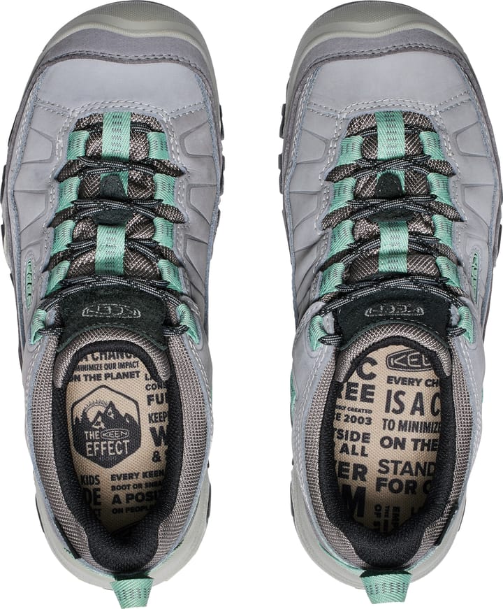 Keen Women's Targhee IV Waterproof Hiking Shoe Alloy-granite Green Keen
