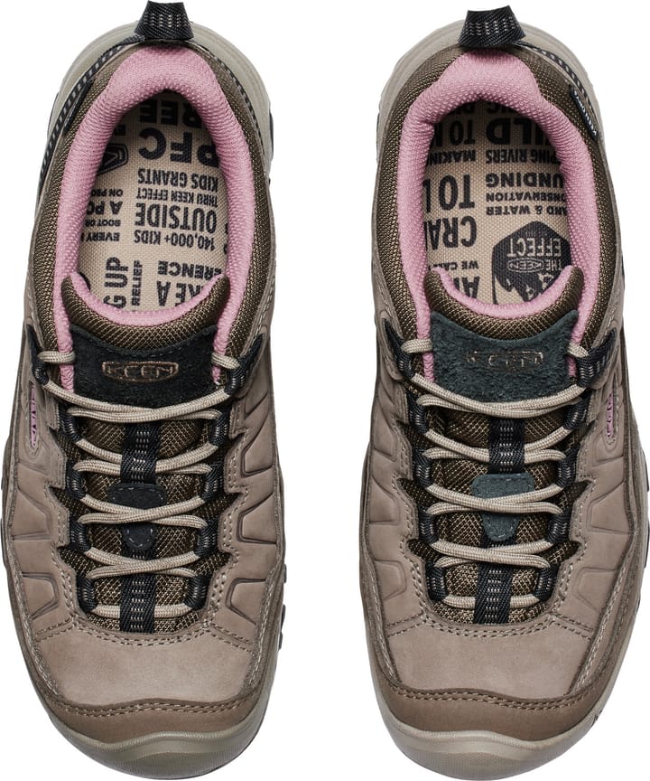 Keen Women's Keen Targhee IV Waterproof Brindle-nostalgia Rose Keen