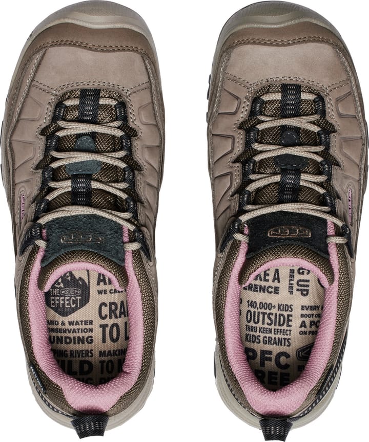 Keen Women's Keen Targhee IV Waterproof Brindle-nostalgia Rose Keen