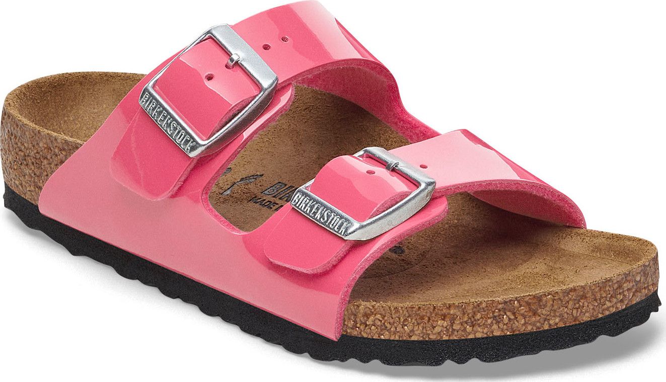 Birkenstock Kids' Arizona Bf Narrow  Patent Fuchsia Tulip