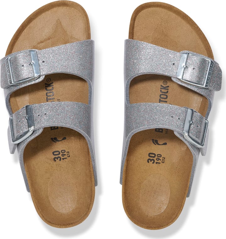Birkenstock Kids' Arizona Bf Narrow  Sparkling Silver Birkenstock