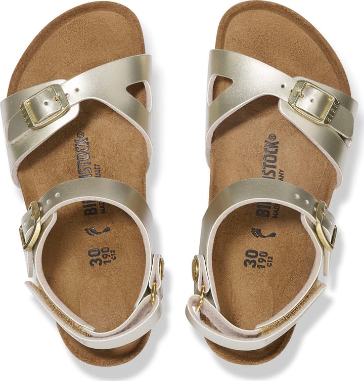Birkenstock Kids' Rio As Kids BF Electric Metallic Gold Birkenstock