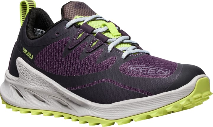 Keen Women's Zionic Waterproof Hiking Shoe Plum Perfect-daiquiri Green Keen
