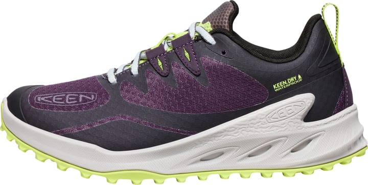 Keen Women's Zionic Waterproof Hiking Shoe Plum Perfect-daiquiri Green Keen