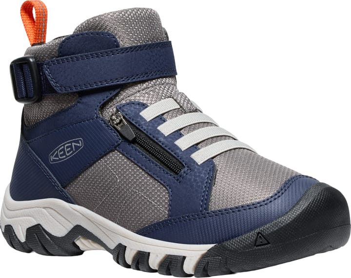 Keen Juniors' Targhee Boundless Hiking Boot Naval Academy-steel Grey Keen