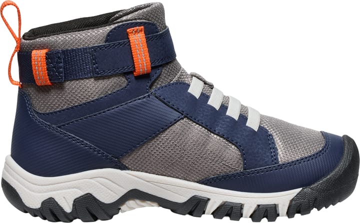 Keen Juniors' Targhee Boundless Hiking Boot Naval Academy-steel Grey Keen