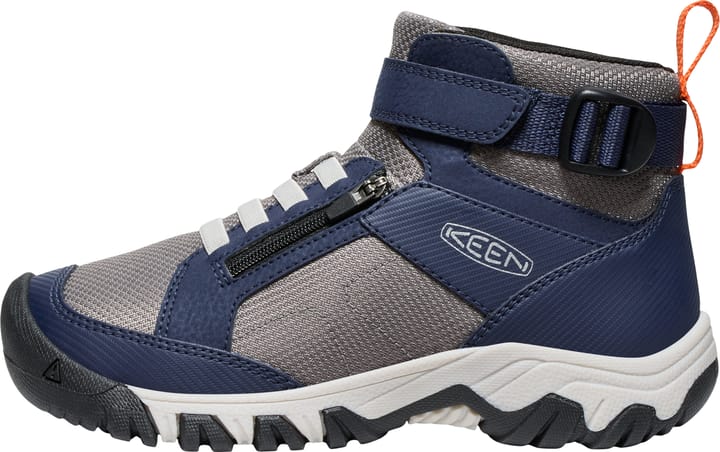 Keen Juniors' Targhee Boundless Hiking Boot Naval Academy-steel Grey Keen