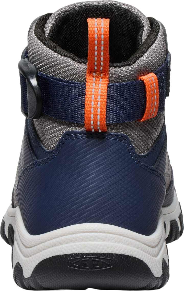 Keen Juniors' Targhee Boundless Hiking Boot Naval Academy-steel Grey Keen