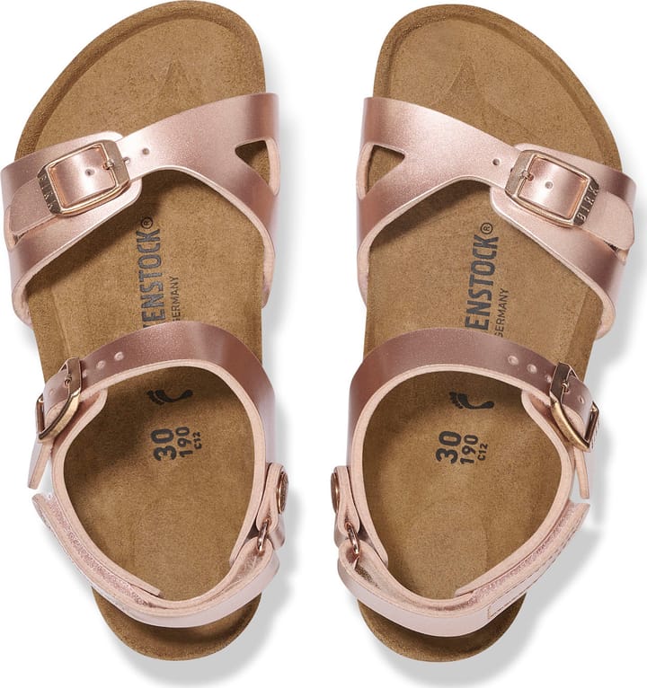 Birkenstock Kids' Rio As Kids BF Electric Metallic Copper Birkenstock