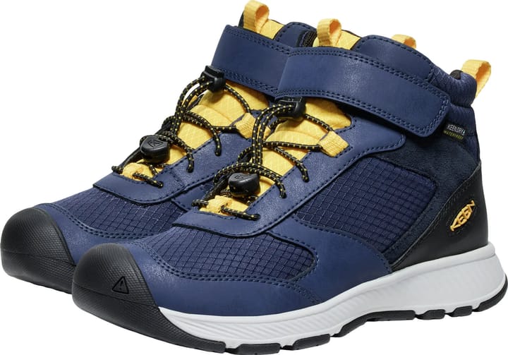 Keen Kid's Skua Mid Waterproof Naval Academy-yolk Yellow Keen