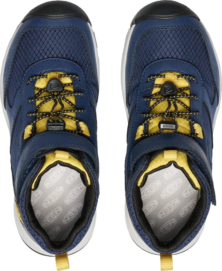 Keen Kid's Skua Mid Waterproof Naval Academy-yolk Yellow Keen
