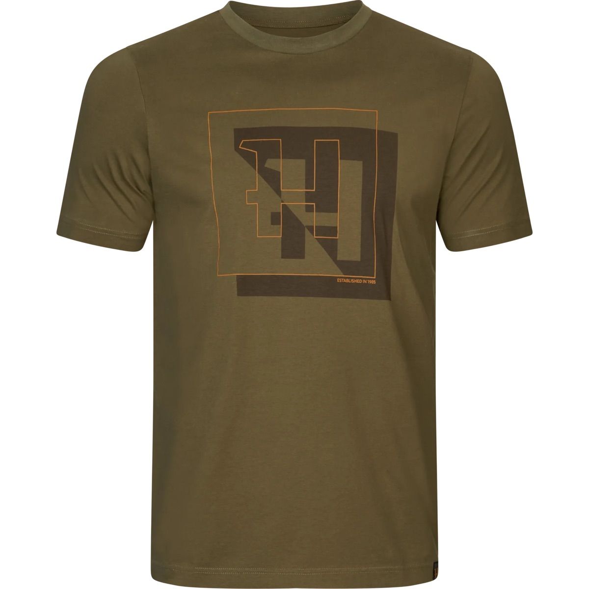 Härkila Härkila H-Logo S/S T-Shirt Dark Olive