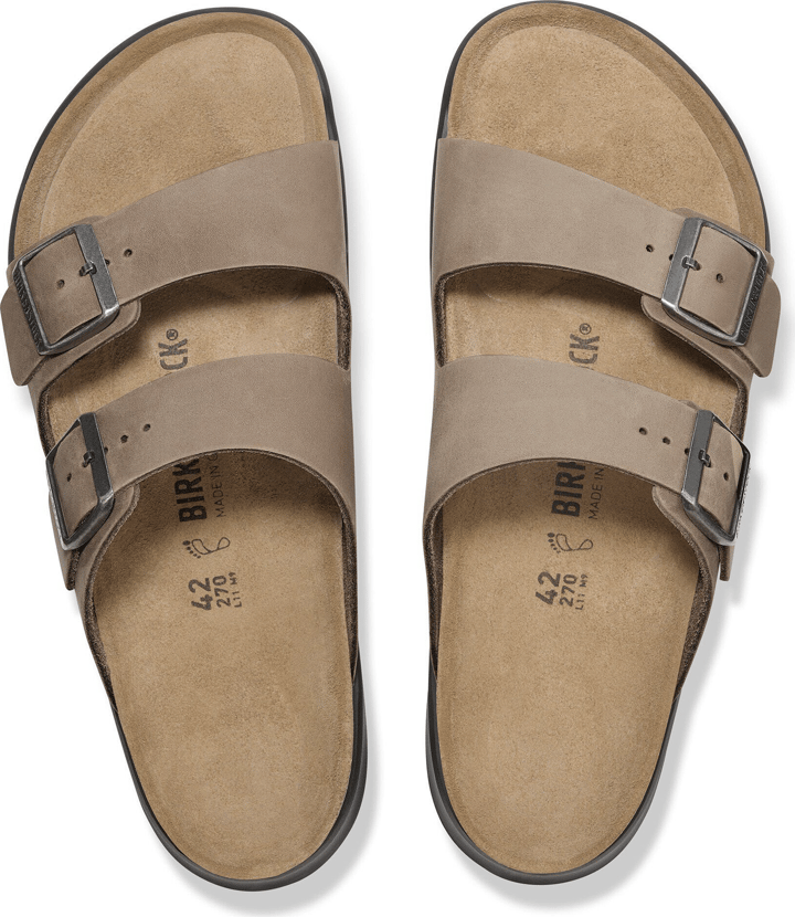 Birkenstock Men's Arizona Ct Leoi Regular Tabacco Brown Birkenstock