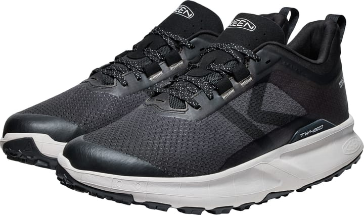 Keen Men's 450 Dirt Waterproof Hiking Shoe Black-magnet Keen