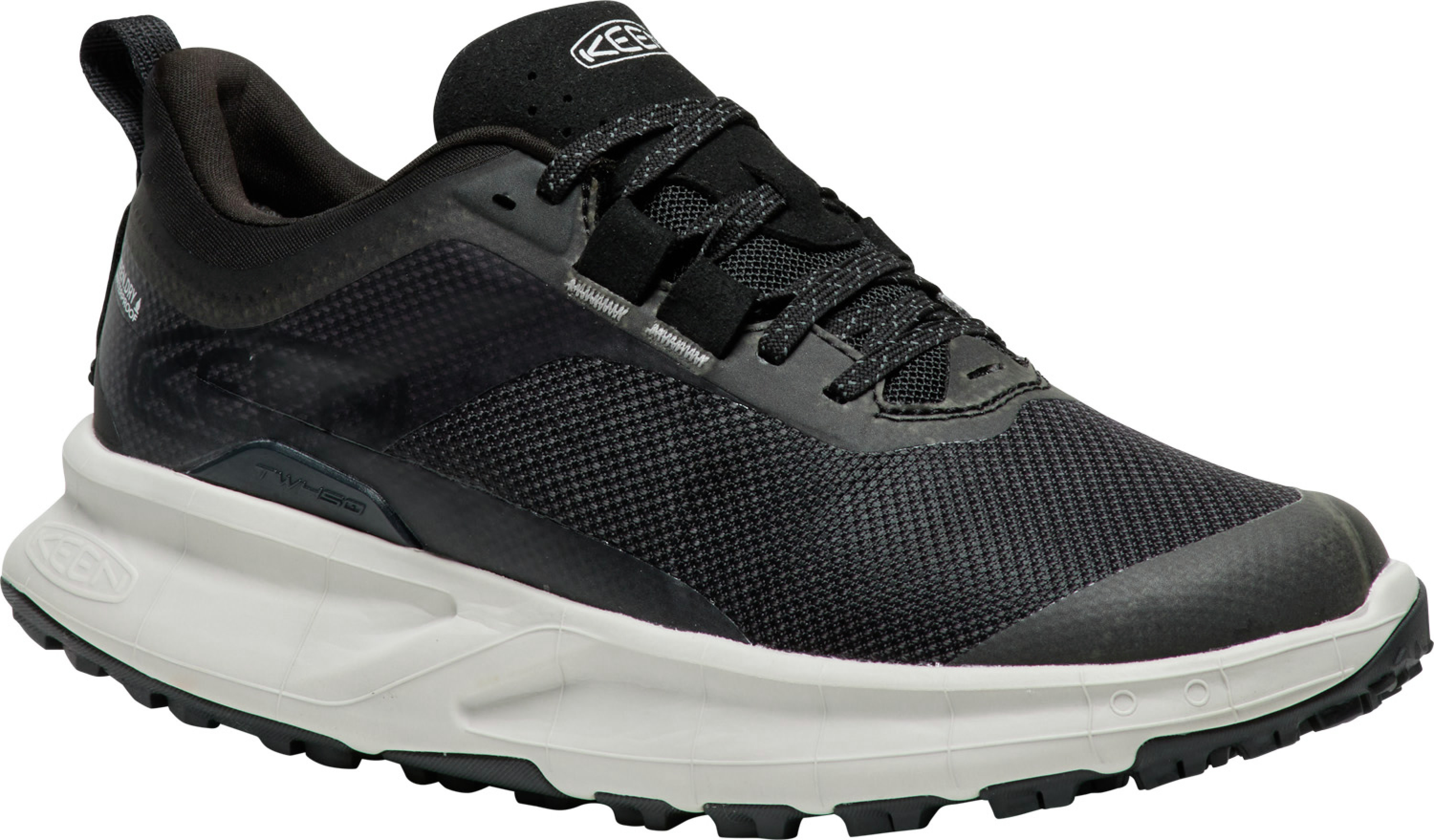 Keen Women's 450 Dirt Waterproof Hiking Shoe Black-magnet