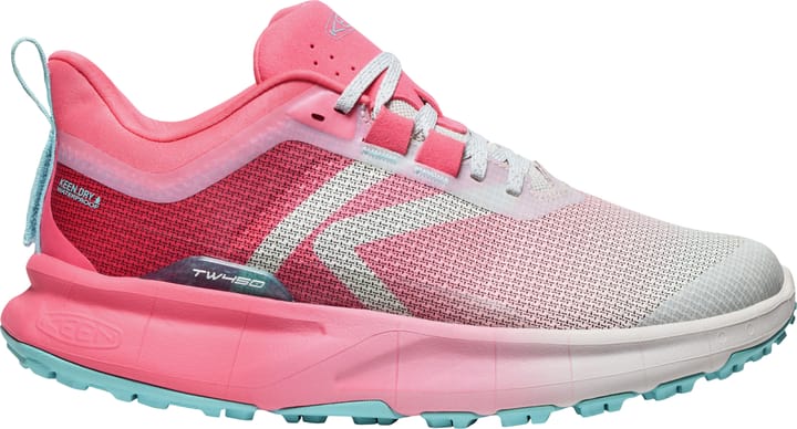 Keen Women's 450 Dirt Waterproof Hiking Shoe Rouge Red-star White Keen