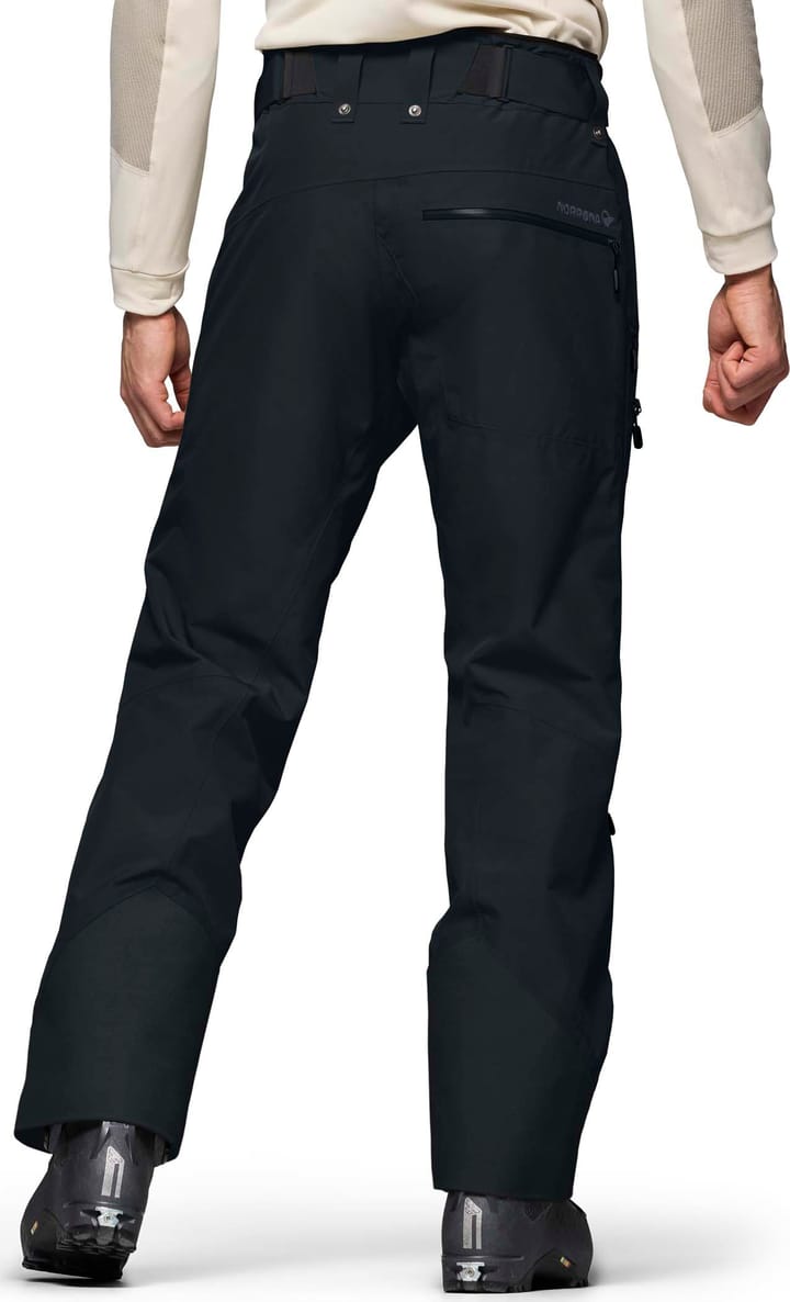 Norrøna Men's Lofoten GORE-TEX Insulated Short Pants Caviar Black Norrøna