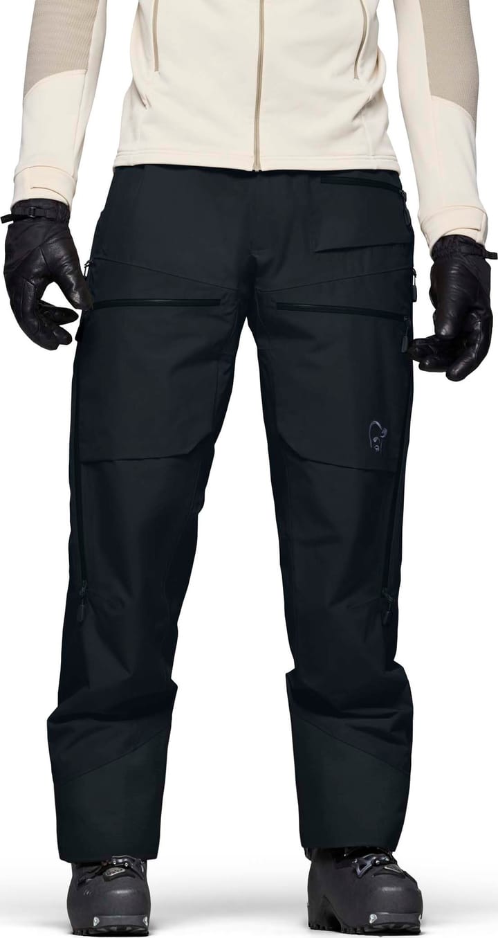 Norrøna Men's Lofoten GORE-TEX Insulated Short Pants Caviar Black Norrøna