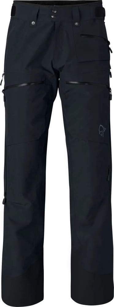 Norrøna Men's Lofoten GORE-TEX Insulated Short Pants Caviar Black Norrøna