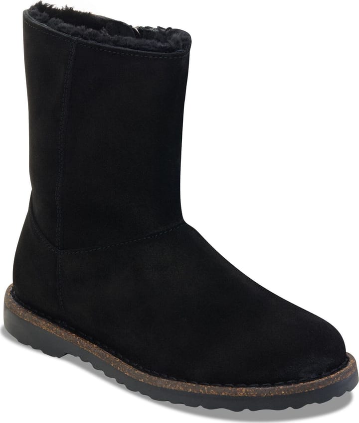 Birkenstock Uppsala Zip Shearling Leve Narrow Black Birkenstock