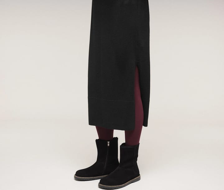 Birkenstock Uppsala Zip Shearling Leve Narrow Black Birkenstock