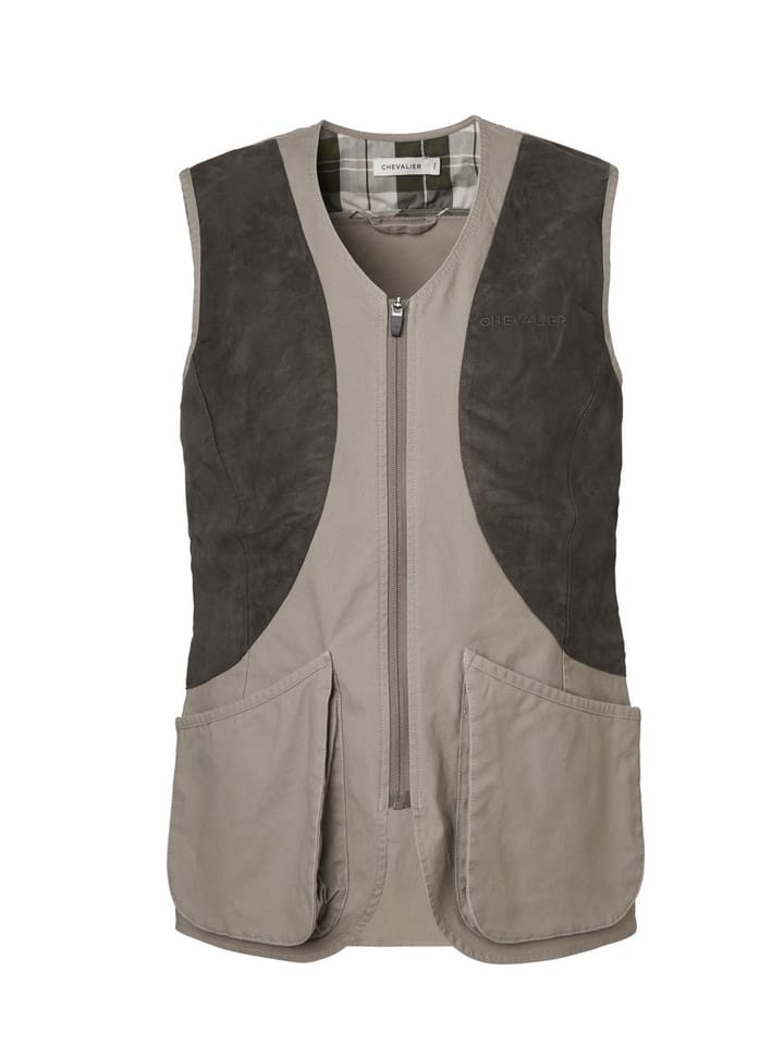 Chevalier Meadow Shooting Vest Women Taupe Chevalier