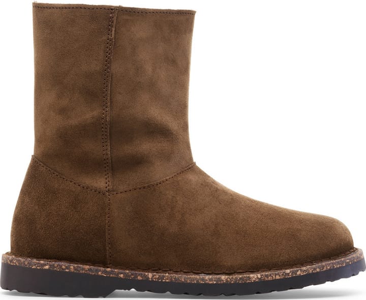 Birkenstock Women's Uppsala Zip Shearling Leve R Dark Tea Birkenstock