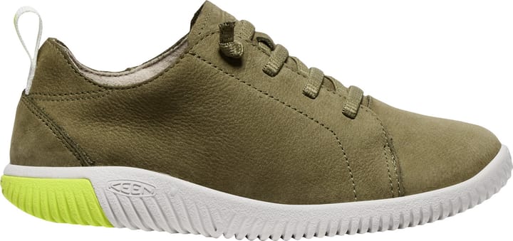 Keen Keen Kid's KNX Leather Sneaker Olive Evening Primrose Keen