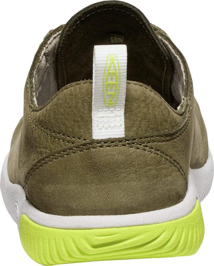 Keen Keen Kid's KNX Leather Sneaker Olive Evening Primrose Keen