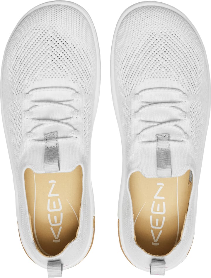 Keen Keen Women's KNX Knit Sneaker  Star White/Moonlite Mauve Keen