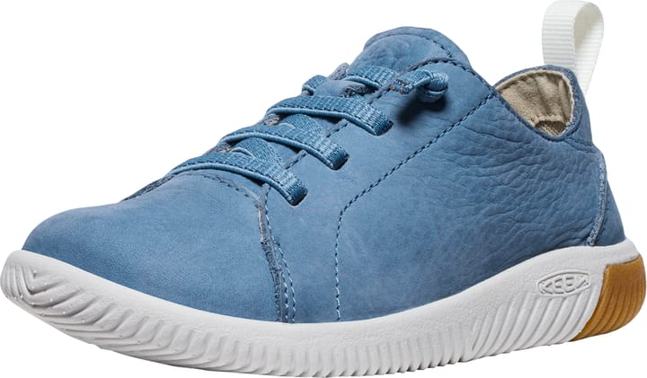 Keen Kid's KNX Leather Sneaker Coronet-blue-vapor Keen