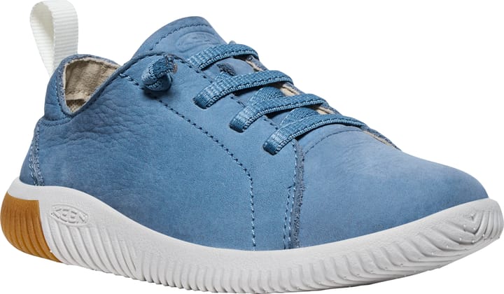 Keen Kid's KNX Leather Sneaker Coronet-blue-vapor Keen