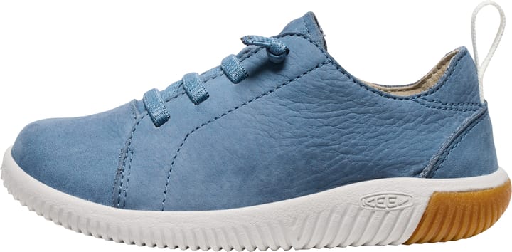 Keen Kid's KNX Leather Sneaker Coronet-blue-vapor Keen