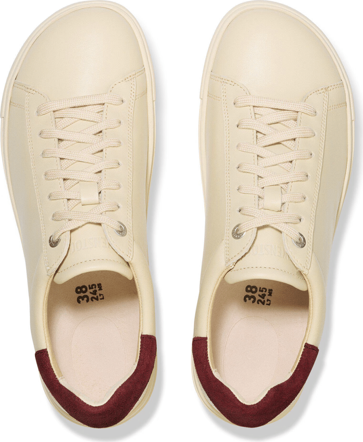 Birkenstock Bend Low Varsity Lena/Leve N Eggshell/zinfandel Birkenstock