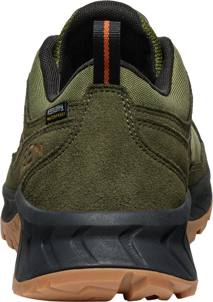 Keen Men’s Hightrail Waterproof Hiking Shoe WinterMoss/Gold Flame Keen