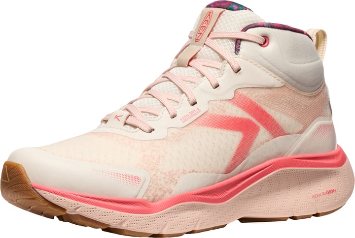 Keen Women's Leiki Waterproof Hiking Boot Birch-cameo-rose Keen