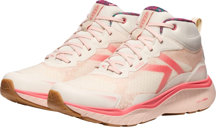Keen Women's Leiki Waterproof Hiking Boot Birch-cameo-rose Keen