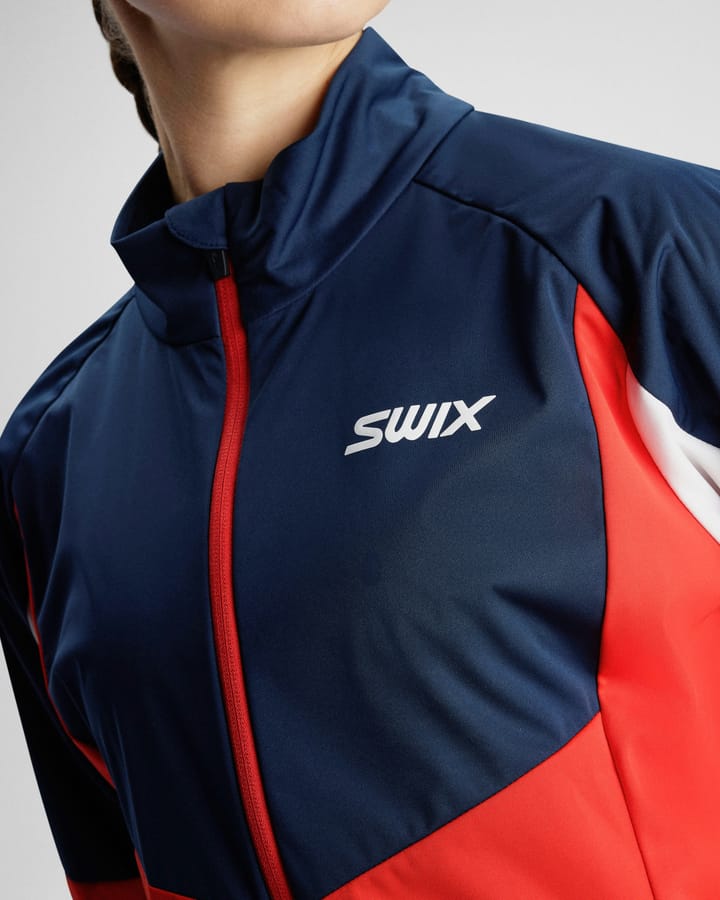 Swix Women's Nordic XC Jacket Fiery Red Swix