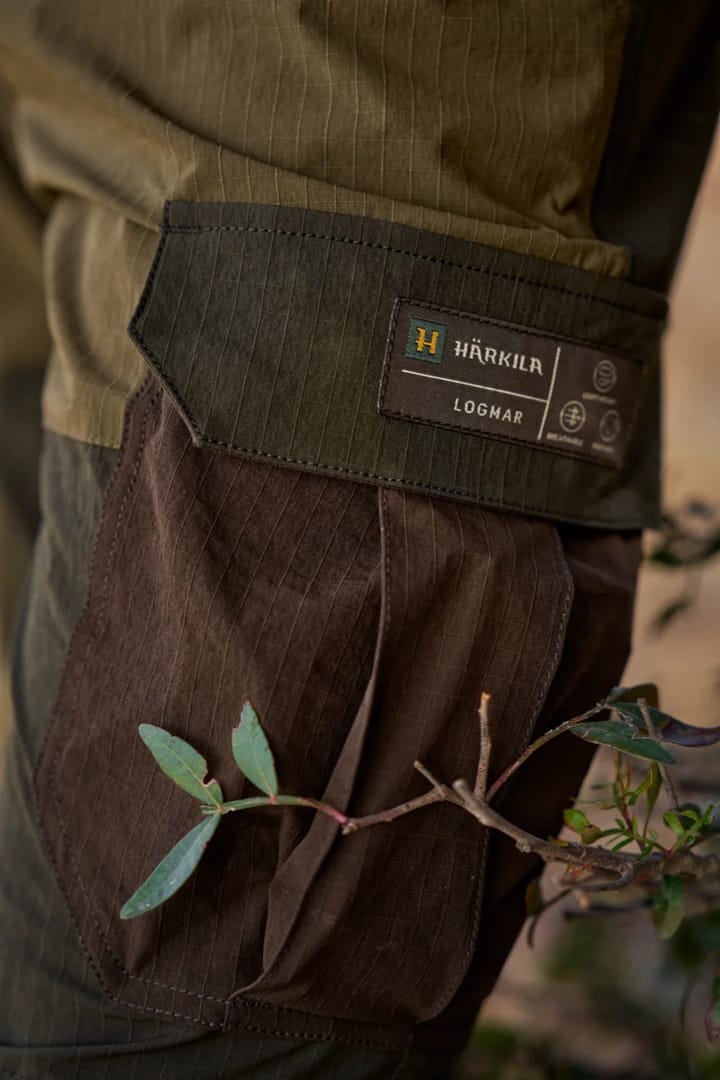 Härkila Logmar Lightweight Zip-Off-Bukse Dark Olive/willow Green Härkila Härkila Logmar Lightweight Zip-Off-Bukse Dark Olive/willow Green Härkila