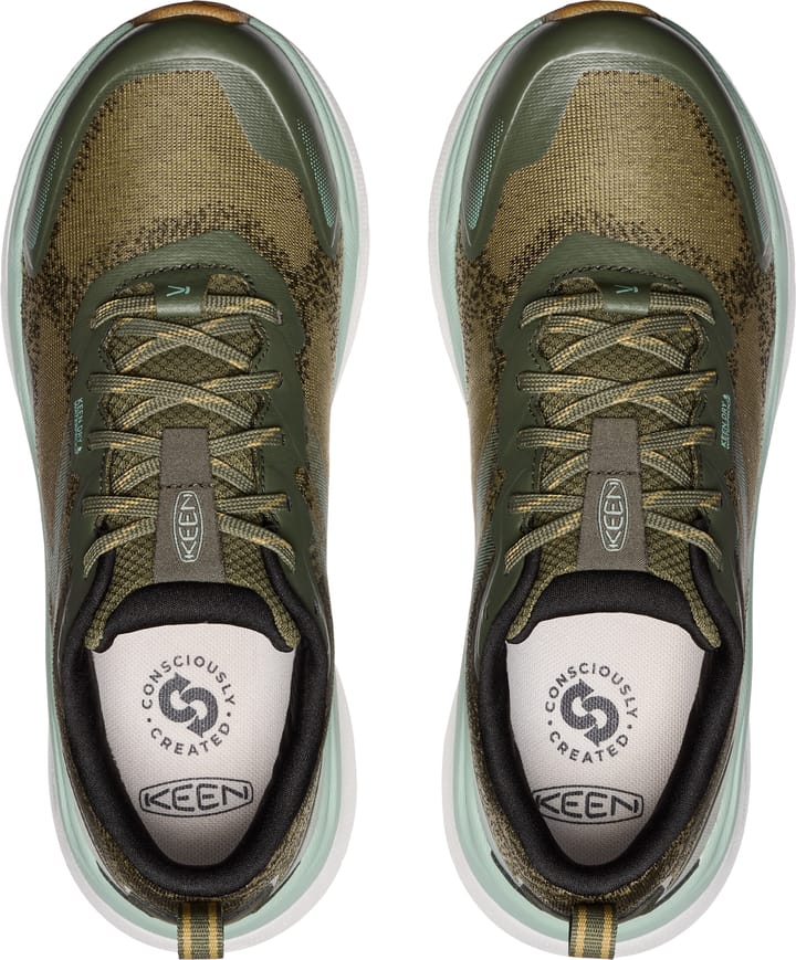 Keen Women's Leiki Waterproof Hiking Shoe Winter Moss/ Granite Green Keen
