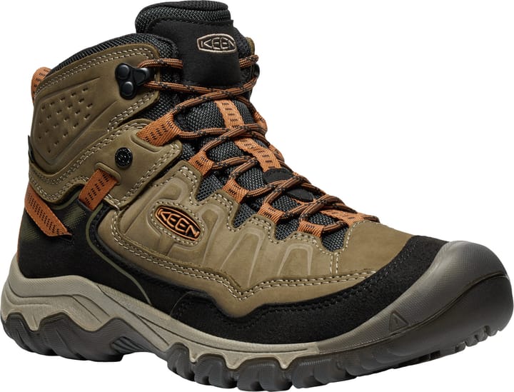 Keen Men's Targhee IV Mid Waterproof Sea Turtle/Roasted Pecan Keen