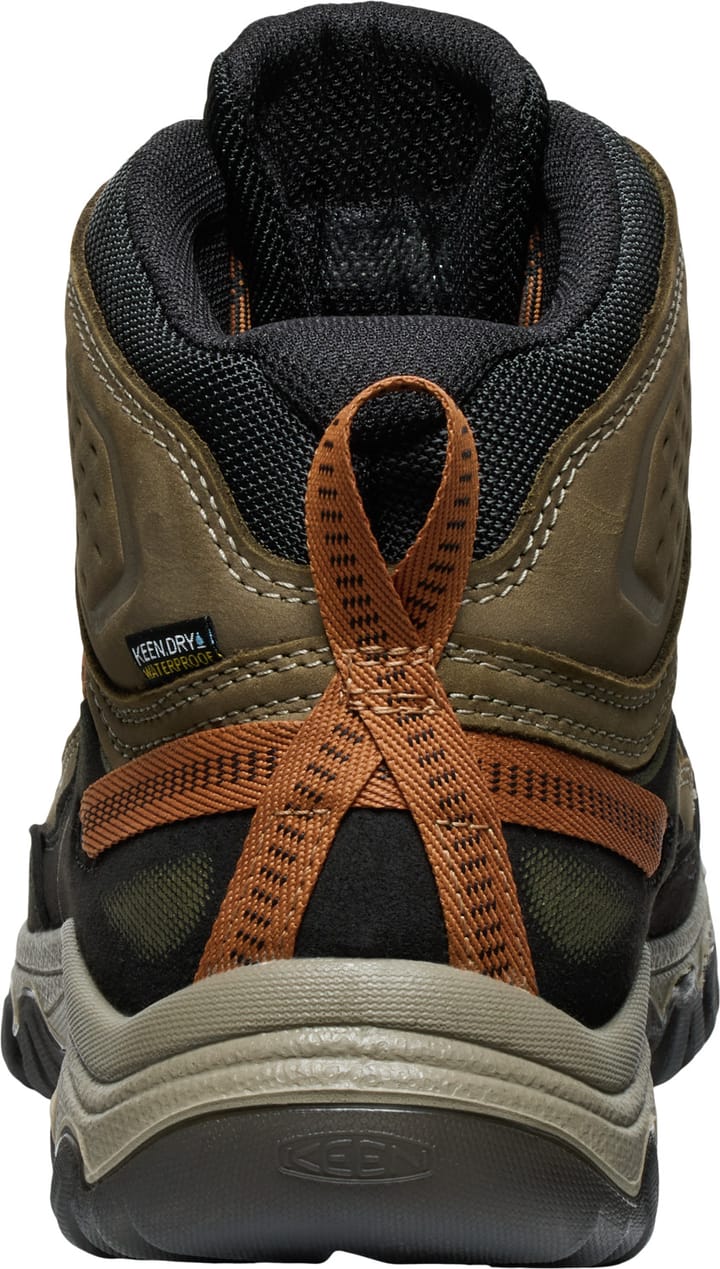 Keen Men's Targhee IV Mid Waterproof Sea Turtle/Roasted Pecan Keen