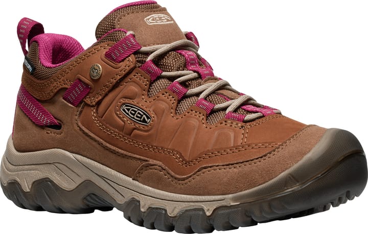 Keen Women's Targhee IV Waterproof  Bison/Beaujolais Keen