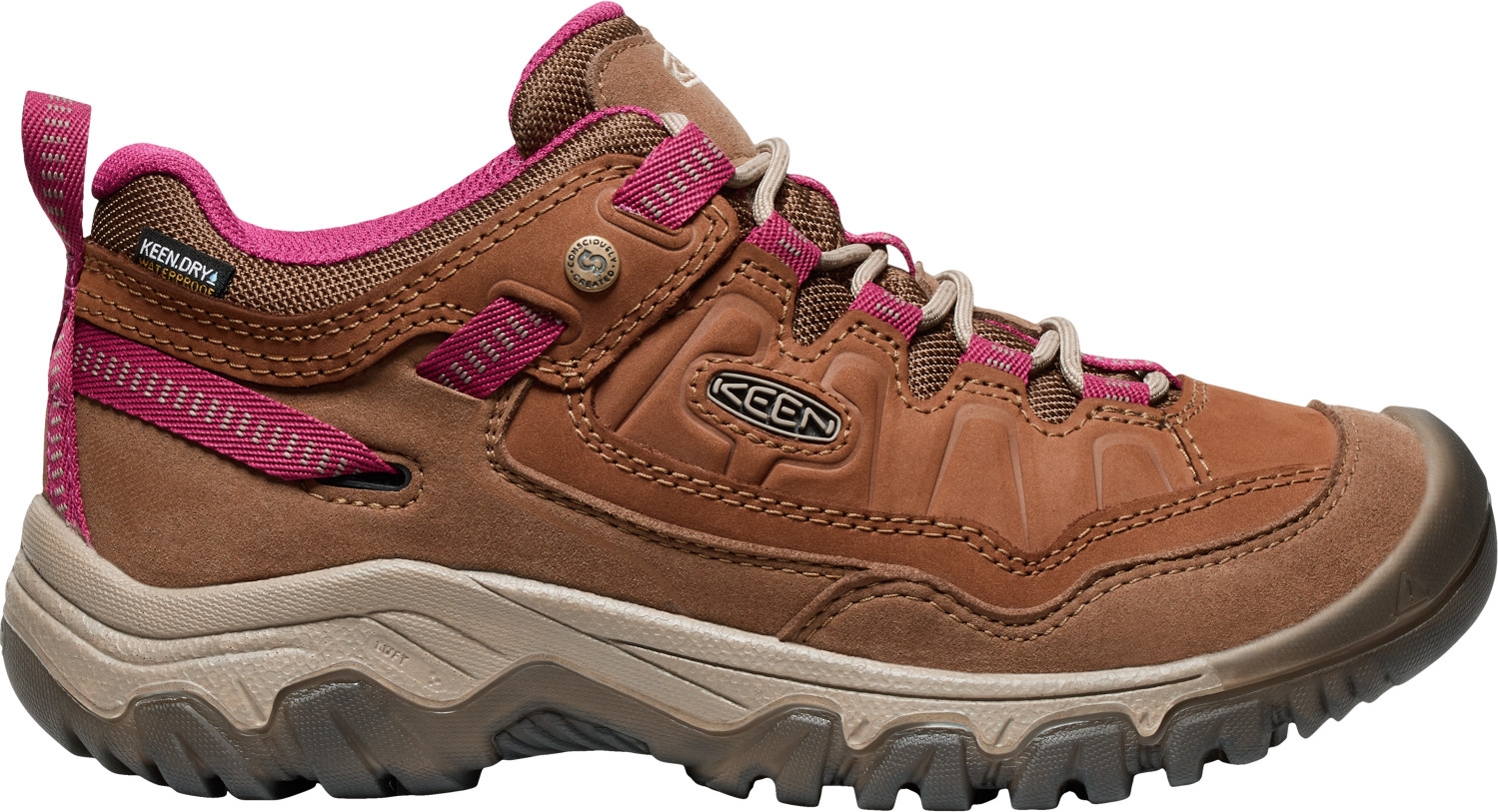Women's Targhee IV Waterproof Bison/Beaujolais